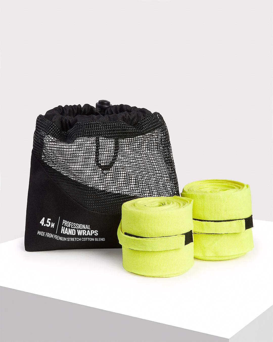 180" BOXRAW Hand Wraps - Yellow