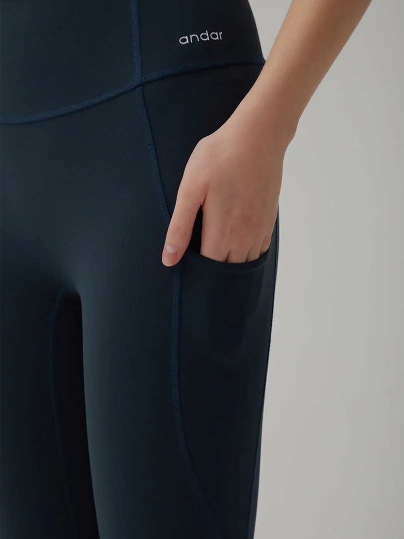 Airywin Ankle Length Leggings with Pockets