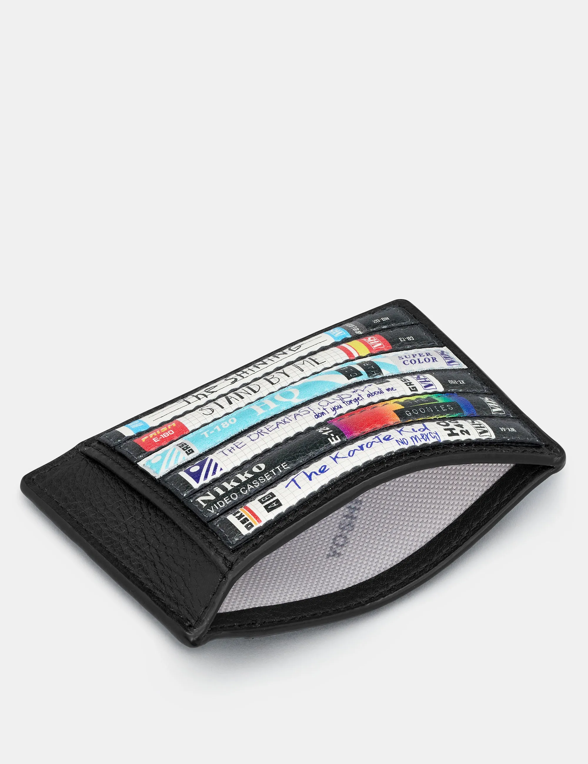 Be Kind Rewind Leather Compact Card Holder