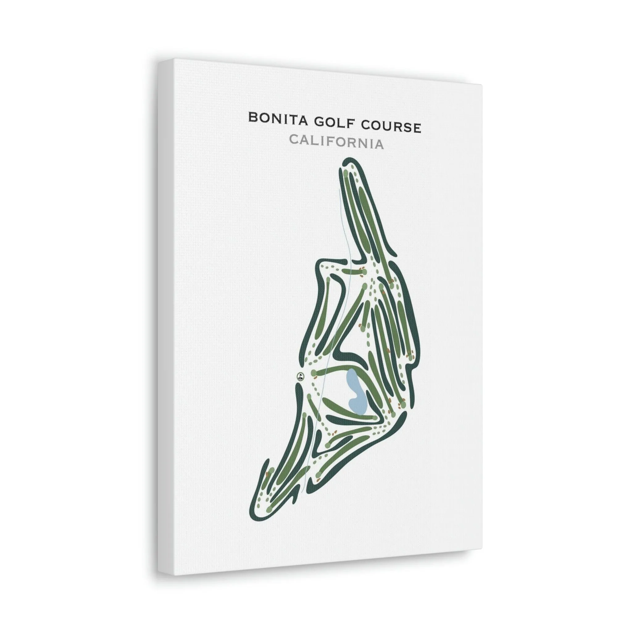 Bonita Golf Course, California - Printed Golf Courses