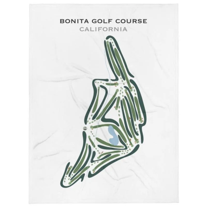 Bonita Golf Course, California - Printed Golf Courses