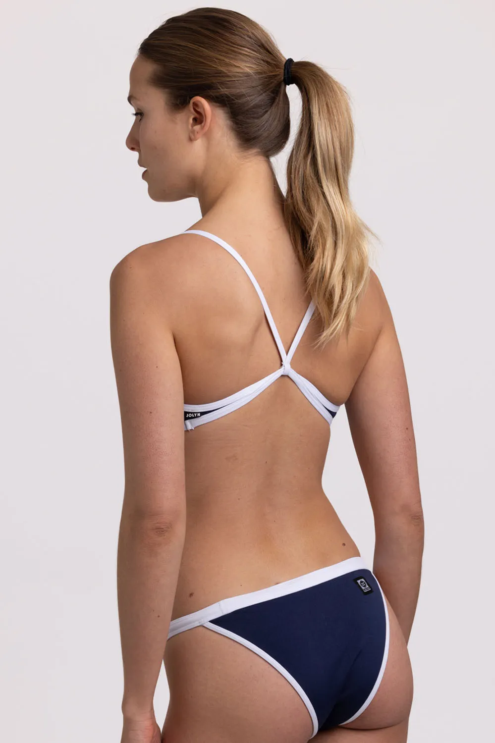 Dora Bikini Bottom - Navy Contrast