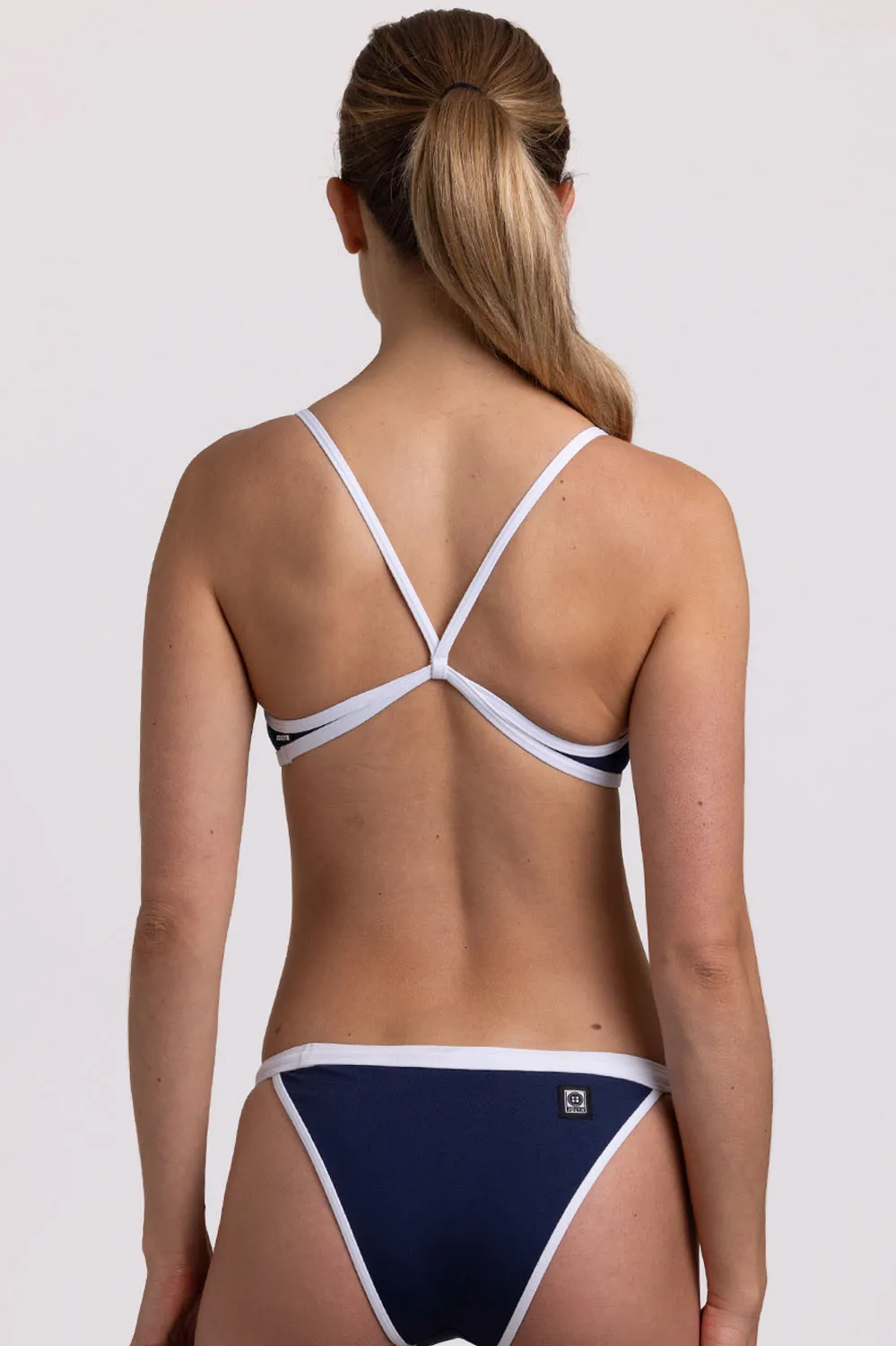 Dora Bikini Bottom - Navy Contrast