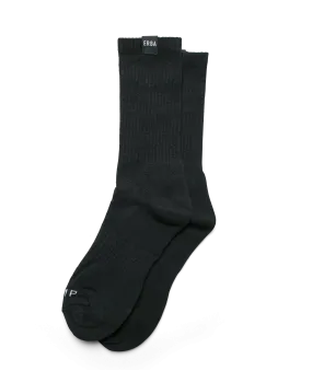 ERBA HEMP CREW SOCKS BLACK