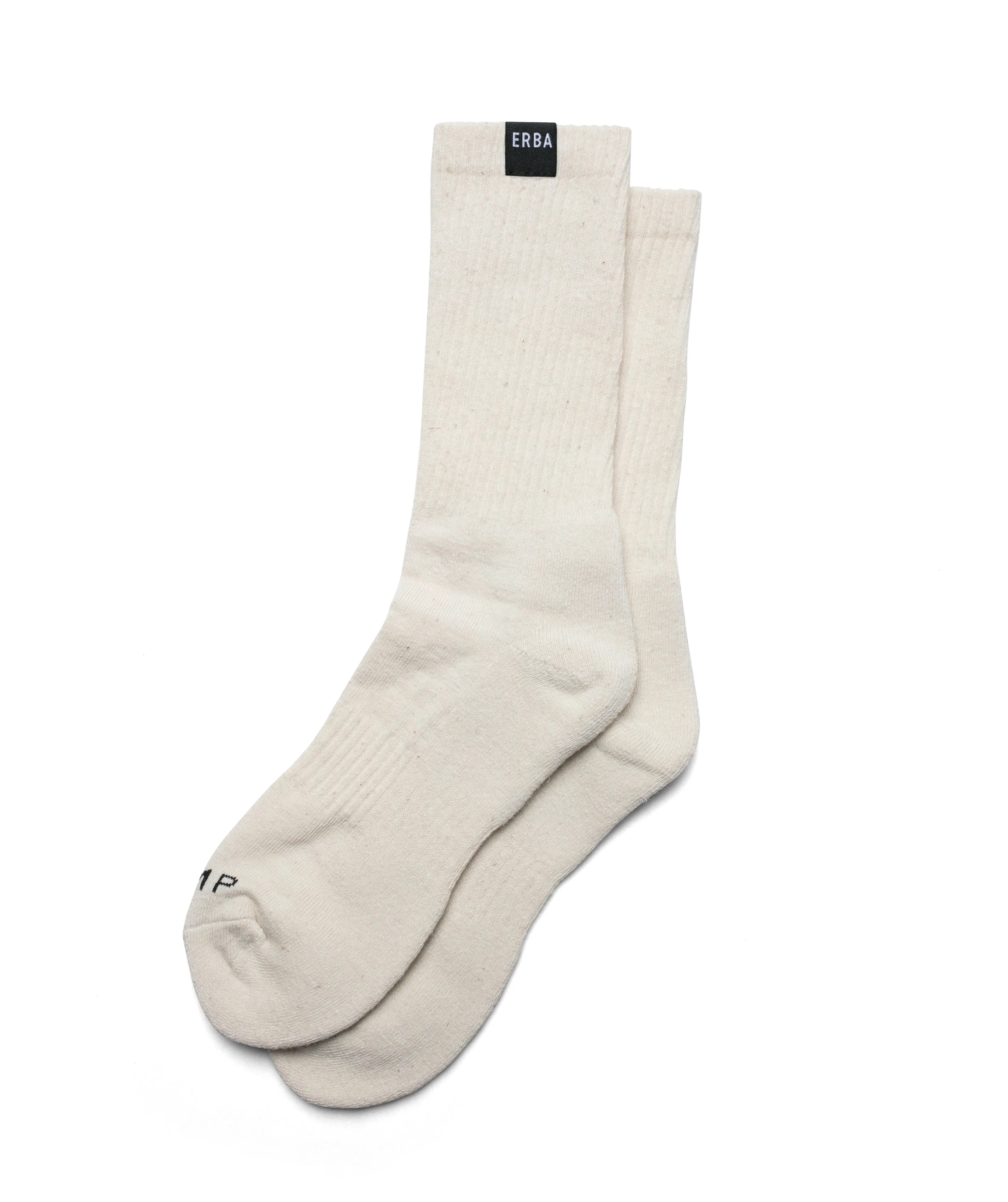 ERBA HEMP CREW SOCKS NATURAL