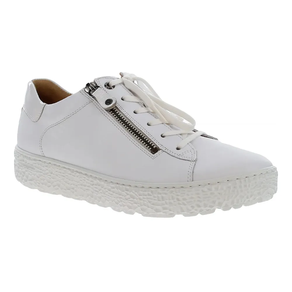 Womens Hartjes Phil White Lace-Up Shoes