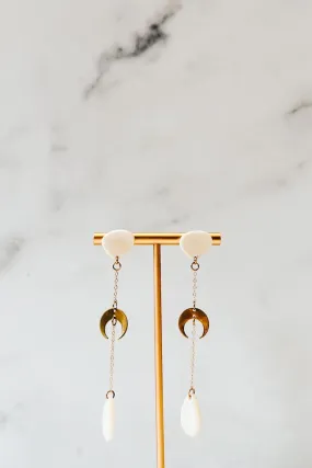 Hope Moon Earrings