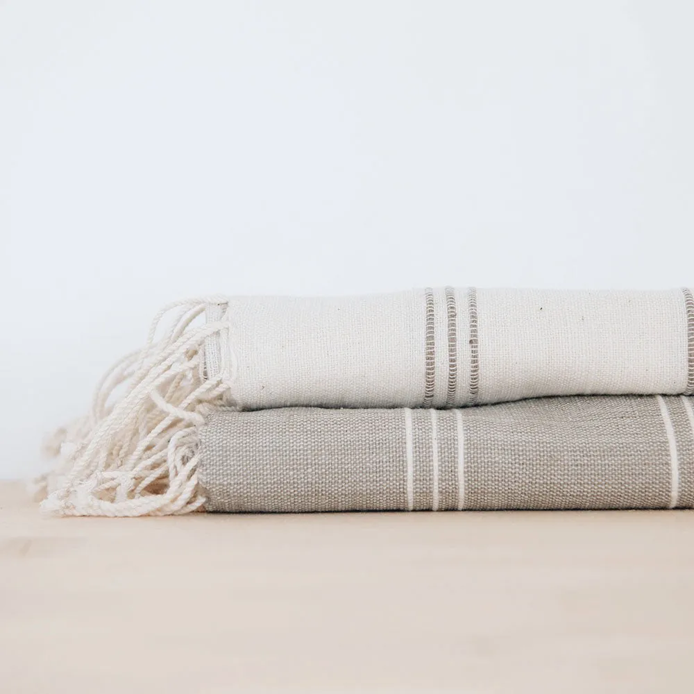 Livingston Hand Towel - Stone