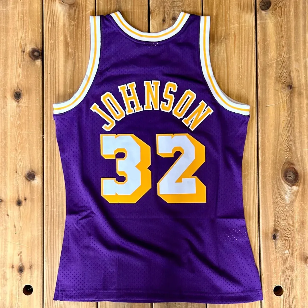 Los Angeles Lakers Magic Johnson 1984-85 Swingman Jersey