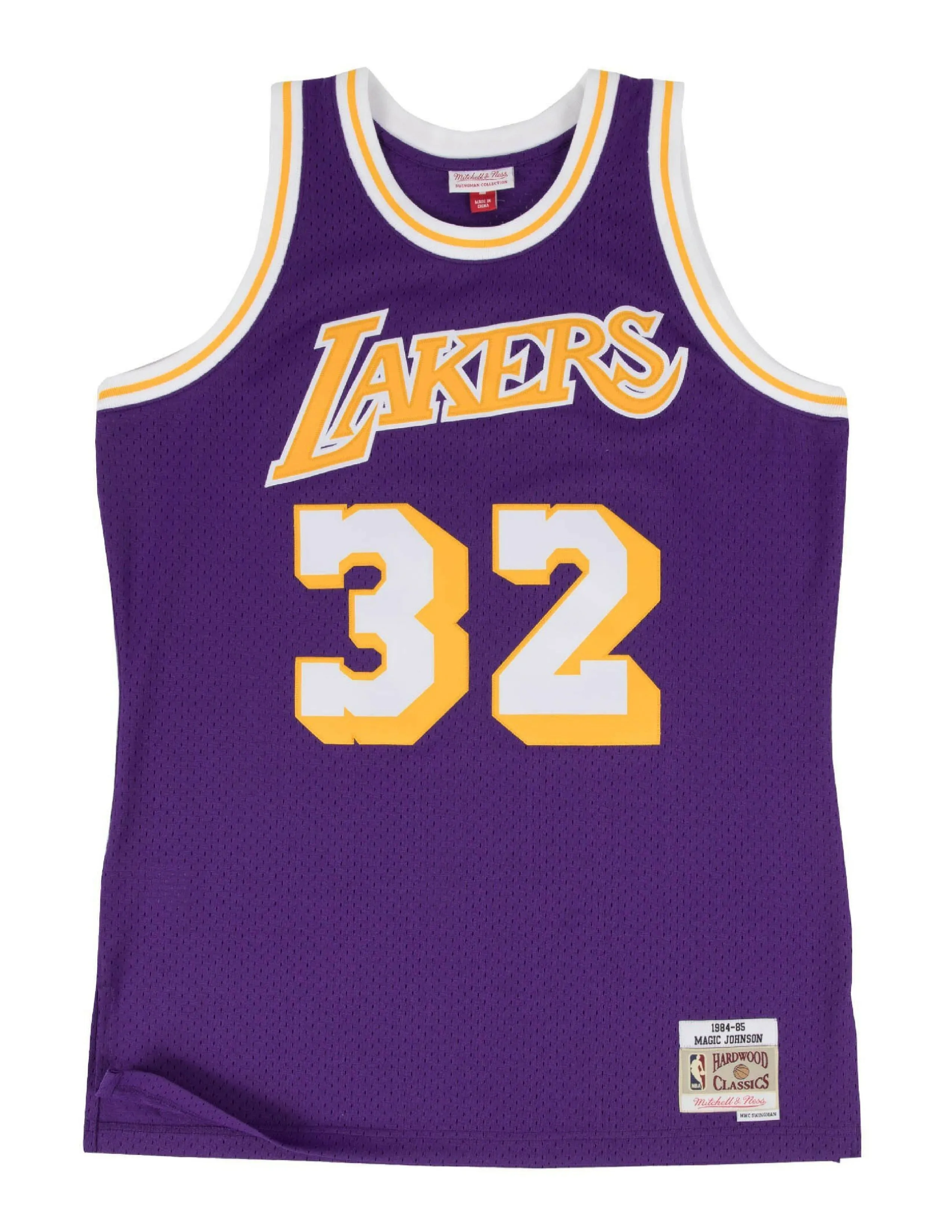 Los Angeles Lakers Magic Johnson 1984-85 Swingman Jersey