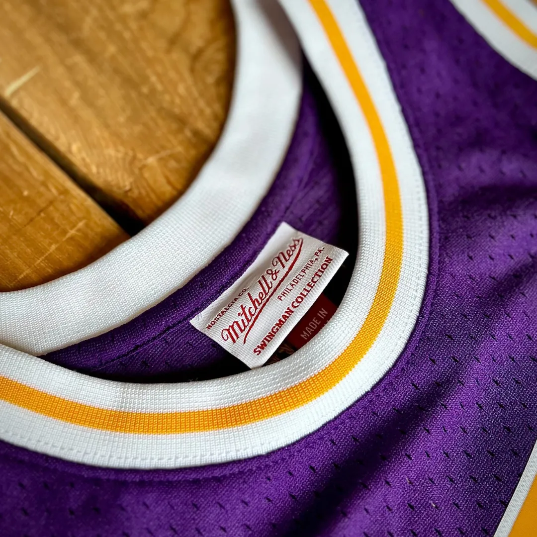 Los Angeles Lakers Magic Johnson 1984-85 Swingman Jersey