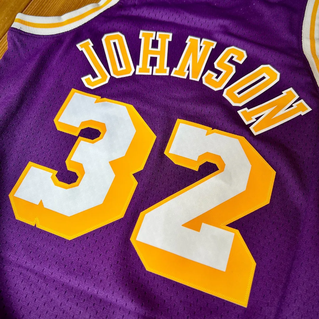 Los Angeles Lakers Magic Johnson 1984-85 Swingman Jersey