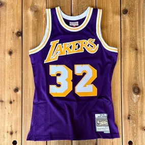 Los Angeles Lakers Magic Johnson 1984-85 Swingman Jersey