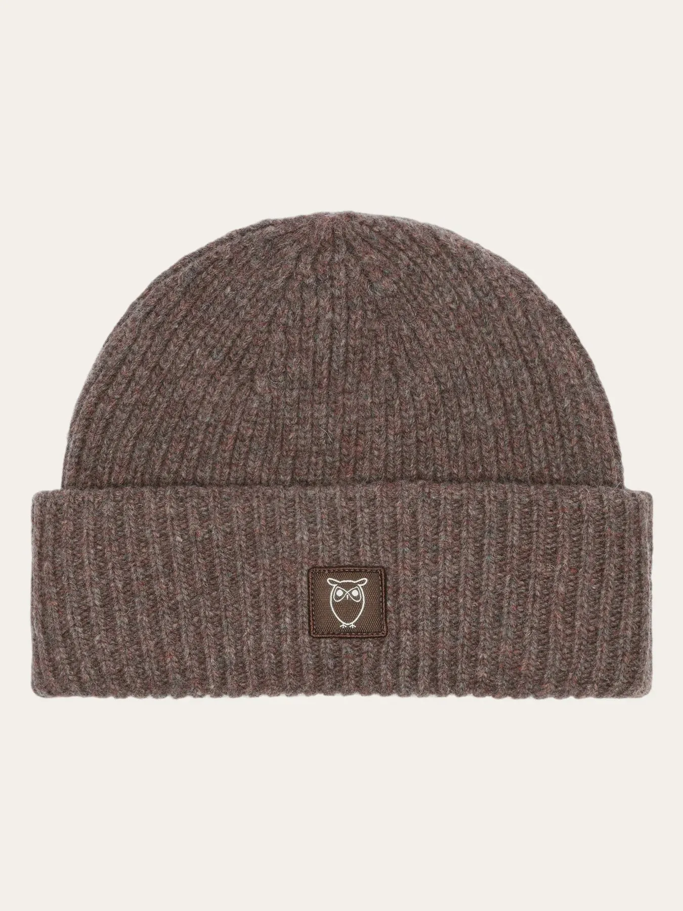 Low Wool Rib Beanie