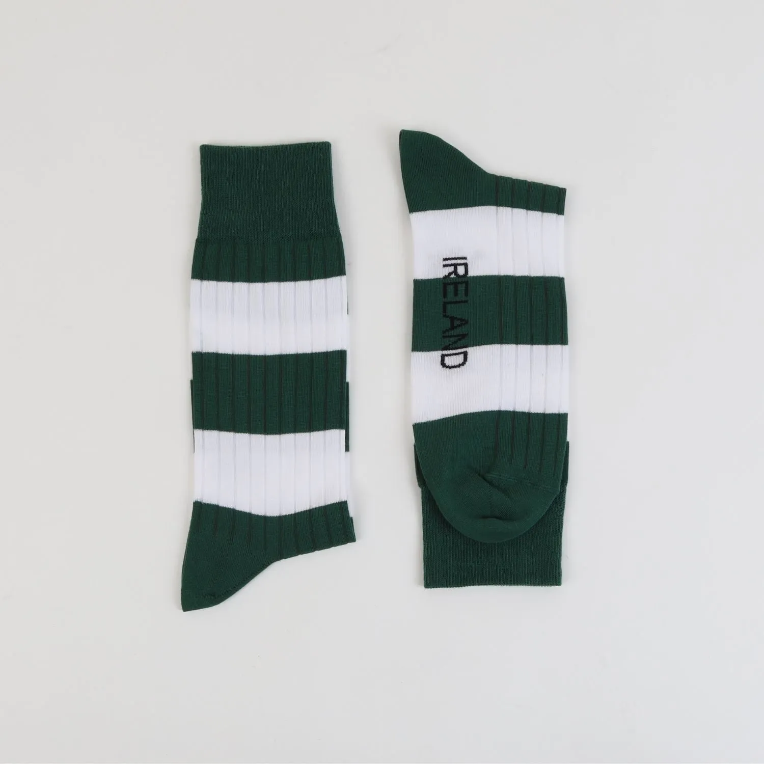 Men's Irish Striped Cotton Socks