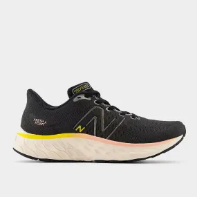 New Balance Women's Fresh Foam X Evoz V3 Performance Running Black/yellow _ 180798 _ Black