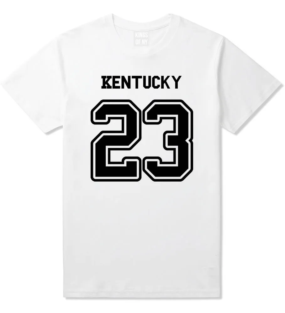 Sport Style Kentucky 23 Team State Jersey Mens T-Shirt