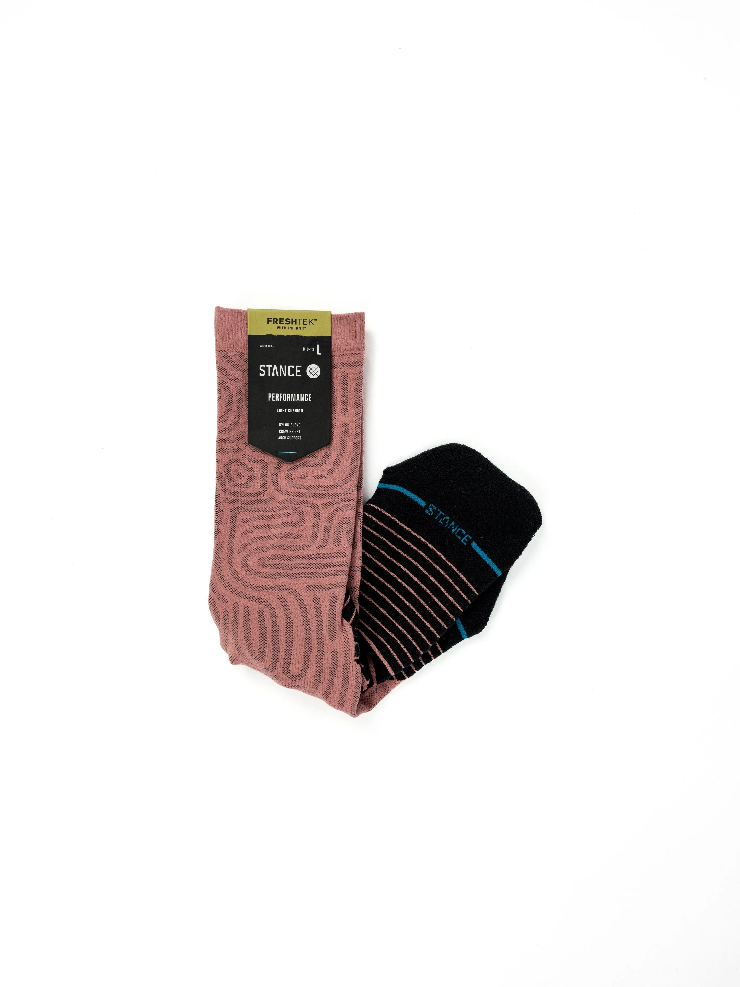 Stance - Hieroflyphics Infiknit Performance Socks - Dusty Rose